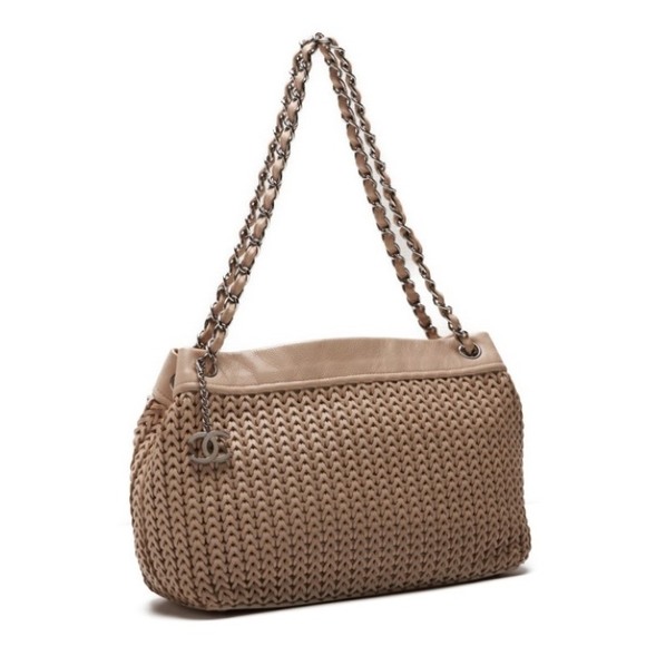 Chanel Braided Design Coco Charm Chain Shoulder Caviar Skin - Picture 3 of 12